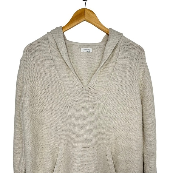Aritzia Community Womens Village Hoodie Sz Small Oatmeal Long Sleeve Kangaroo - Picture 3 of 8